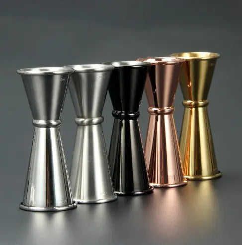 Stainless Steel 304 Measuring Jigger with Rolled Edge