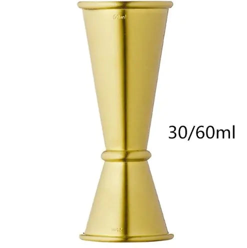 Stainless Steel 304 Measuring Jigger with Rolled Edge