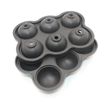 New 6 round ball ice Black