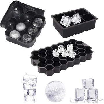 Three-piece Ice Cube (without cover) Black