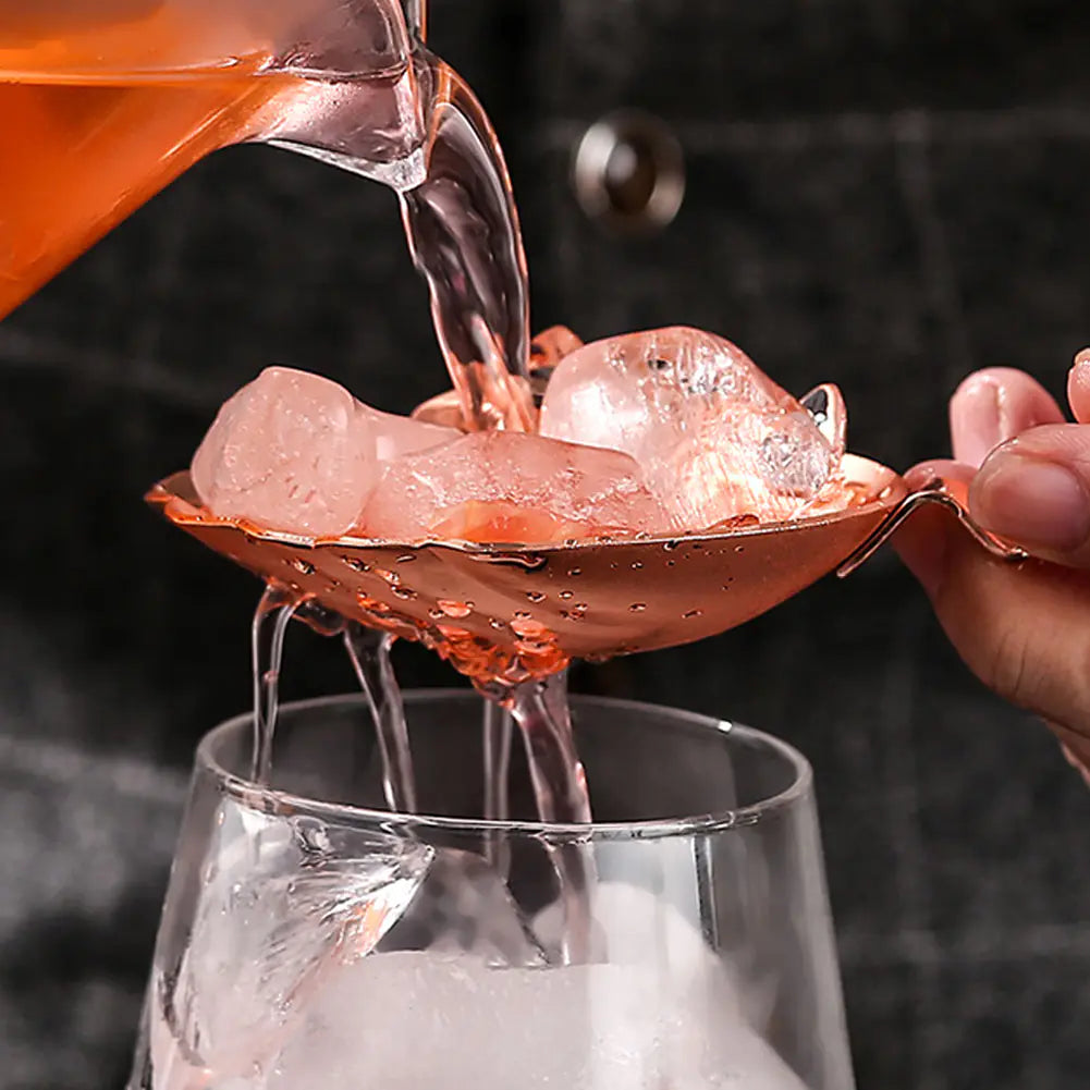 304 Stainless Steel Mixing Cup with Ice Filter